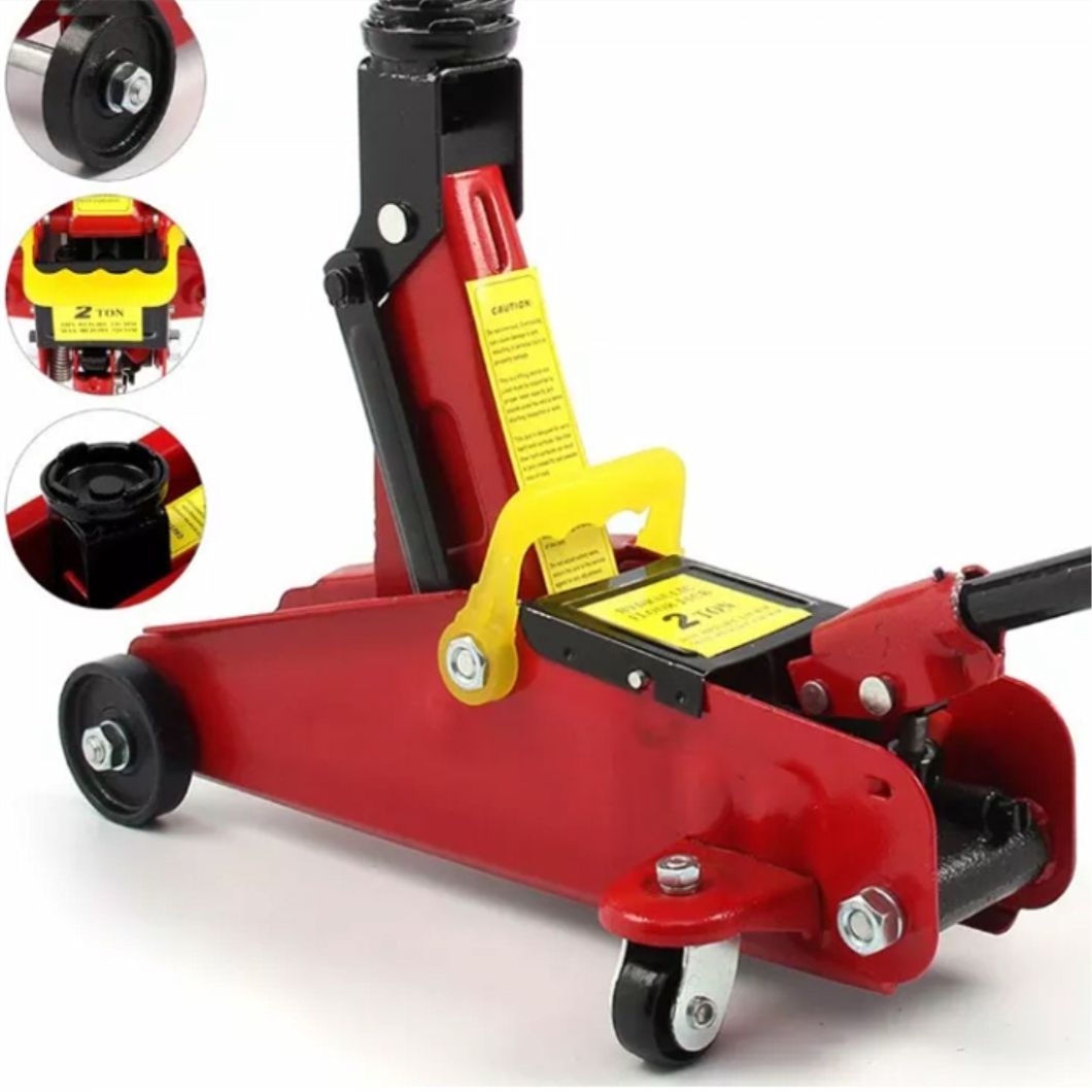 2 Ton Hydraulic Trolley Jack with 360 Rotating Handle