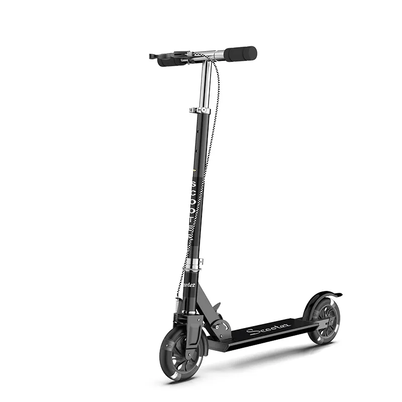 Light 2 Wheel Steel PU PVC Kid Baby Kick Scooter