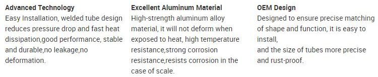 Motorcycle Accessories Aluminum Alloy Dull Grid Chain Radiator