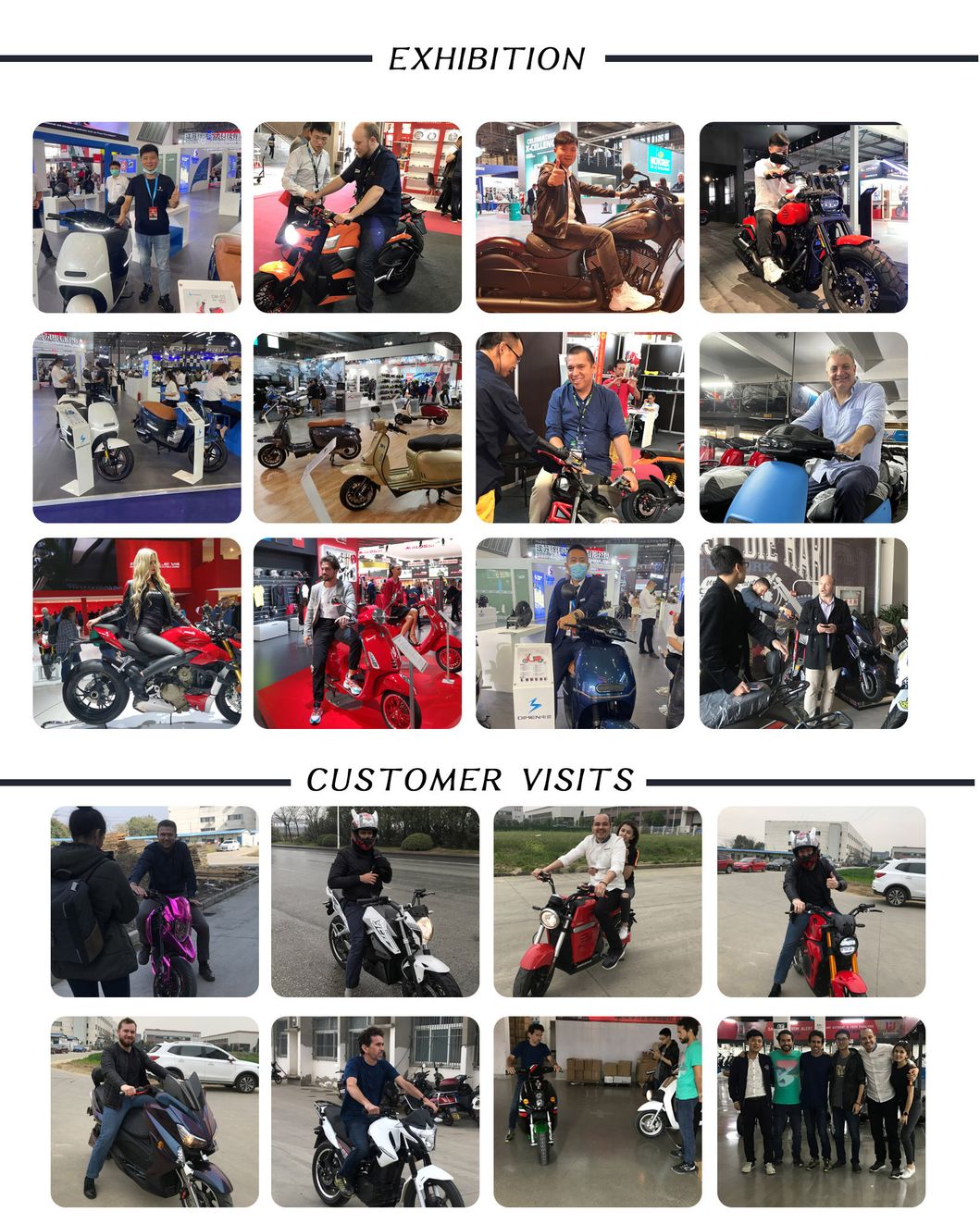 EEC Two Wheel High Speed Electric Scooter Electric Bike Motorcycle with Back Box
