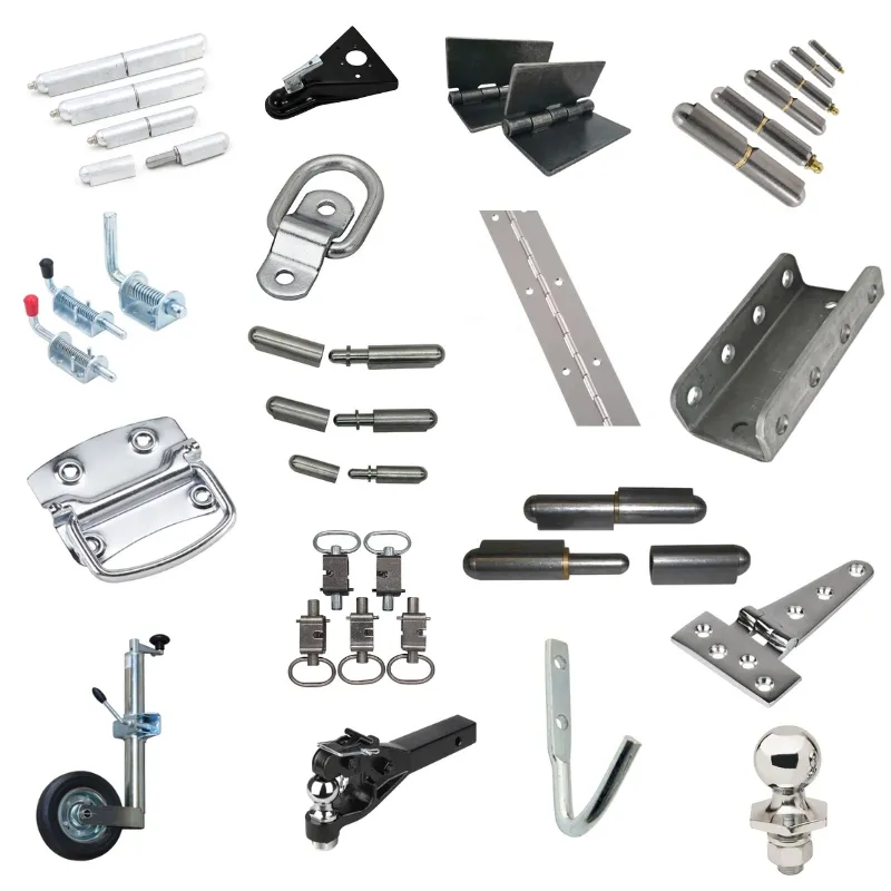 Truck Gate Spring Loaded Door Shoot Bolt Semi Trailer Latch