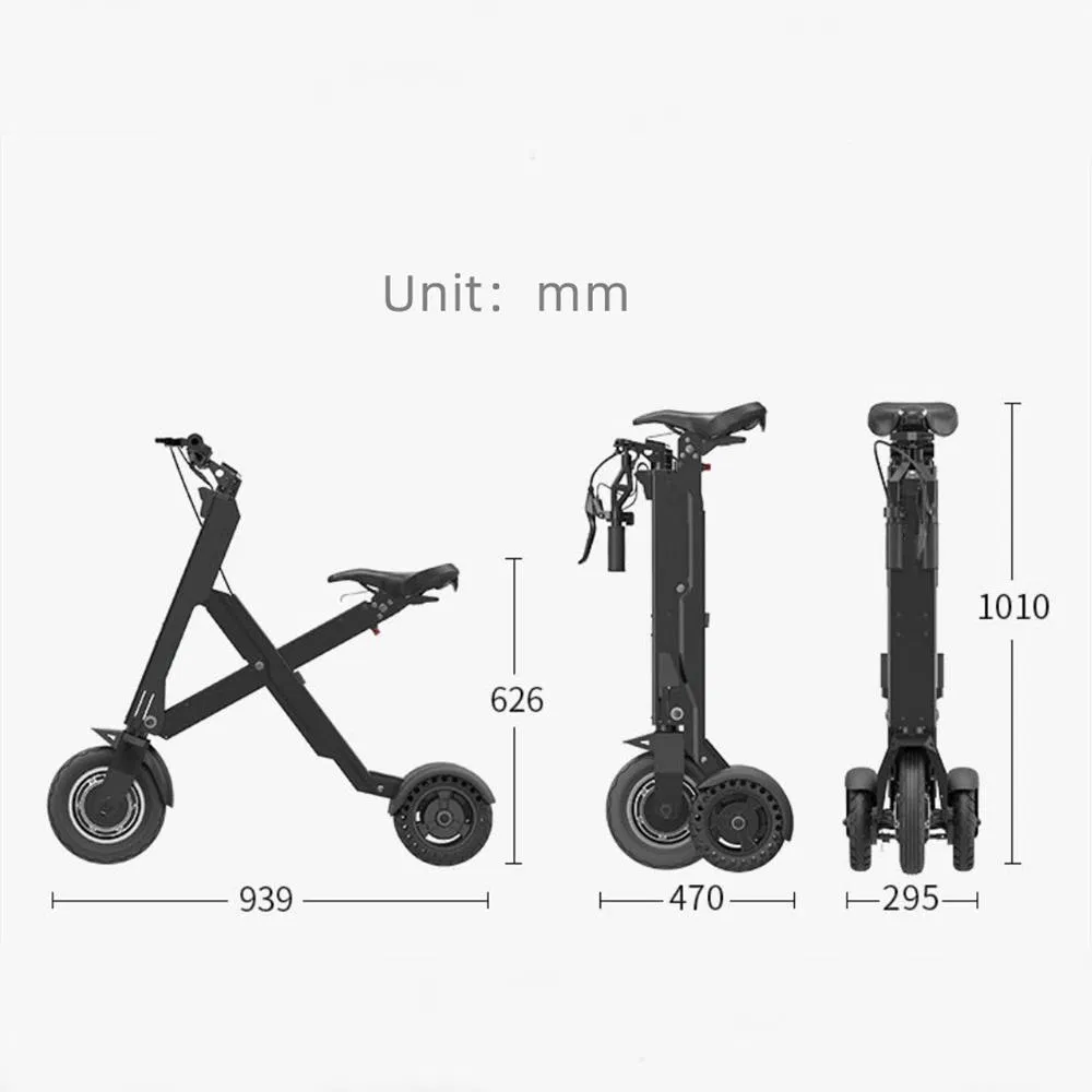 Foldable Ultra Light One-Second Folding Urban Alternative Electric Kick Scooter