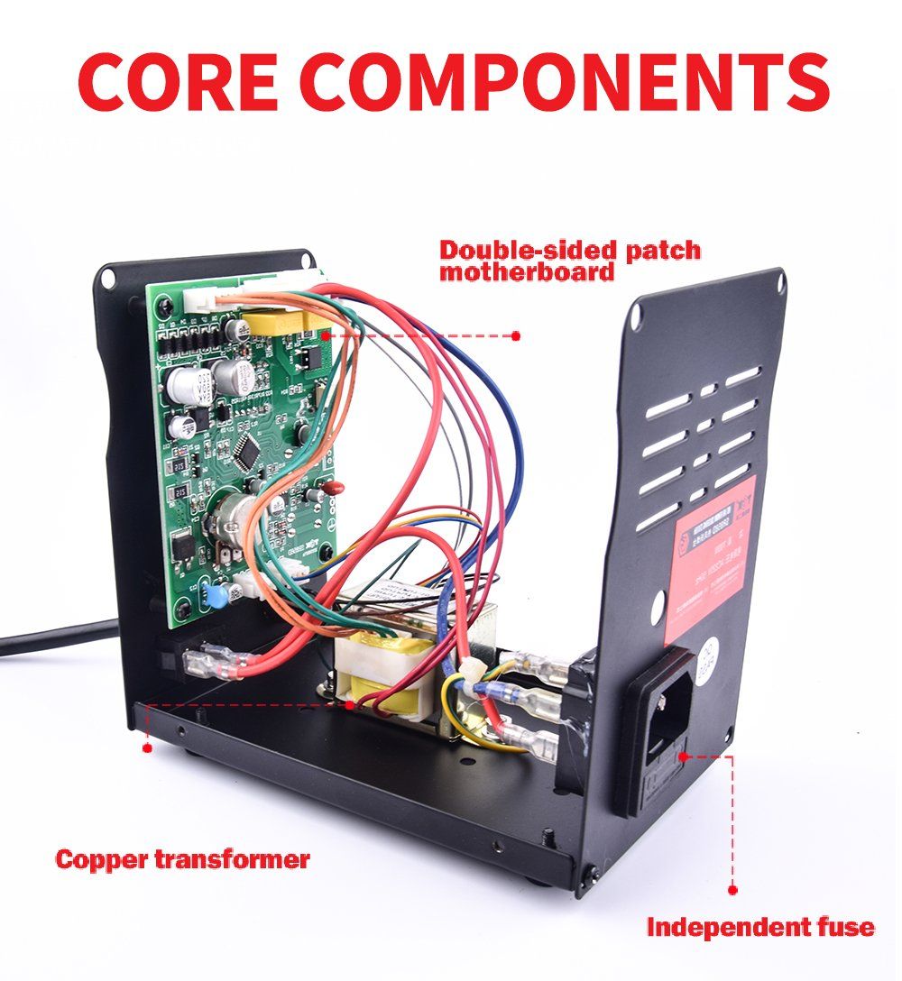 SMD Desoldering Station for Heating The Chip Terminals on The Dash Sr858d