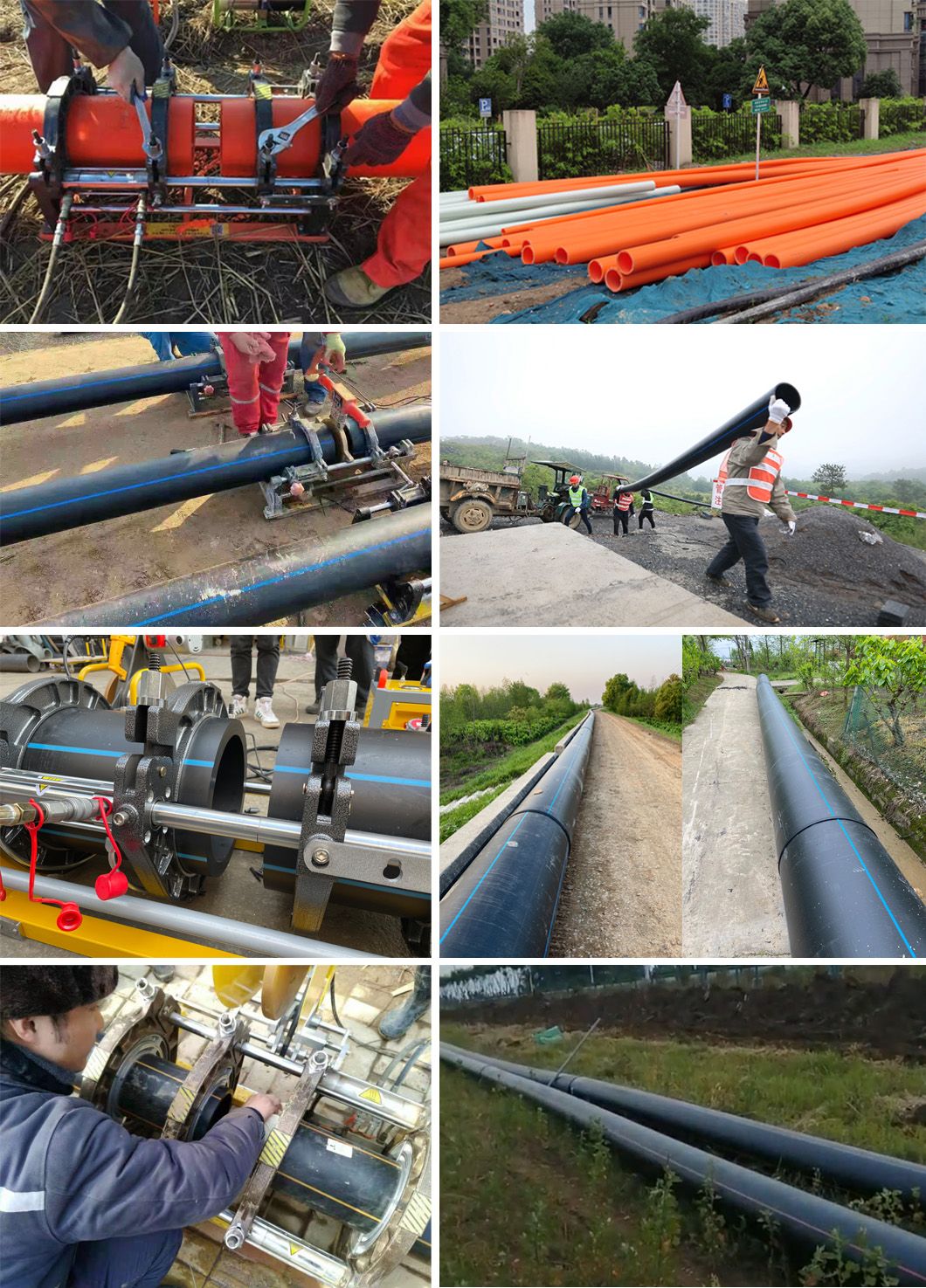 Quality Handheld Hot Butt Welding Machine for 63-200mm HDPE Pipes
