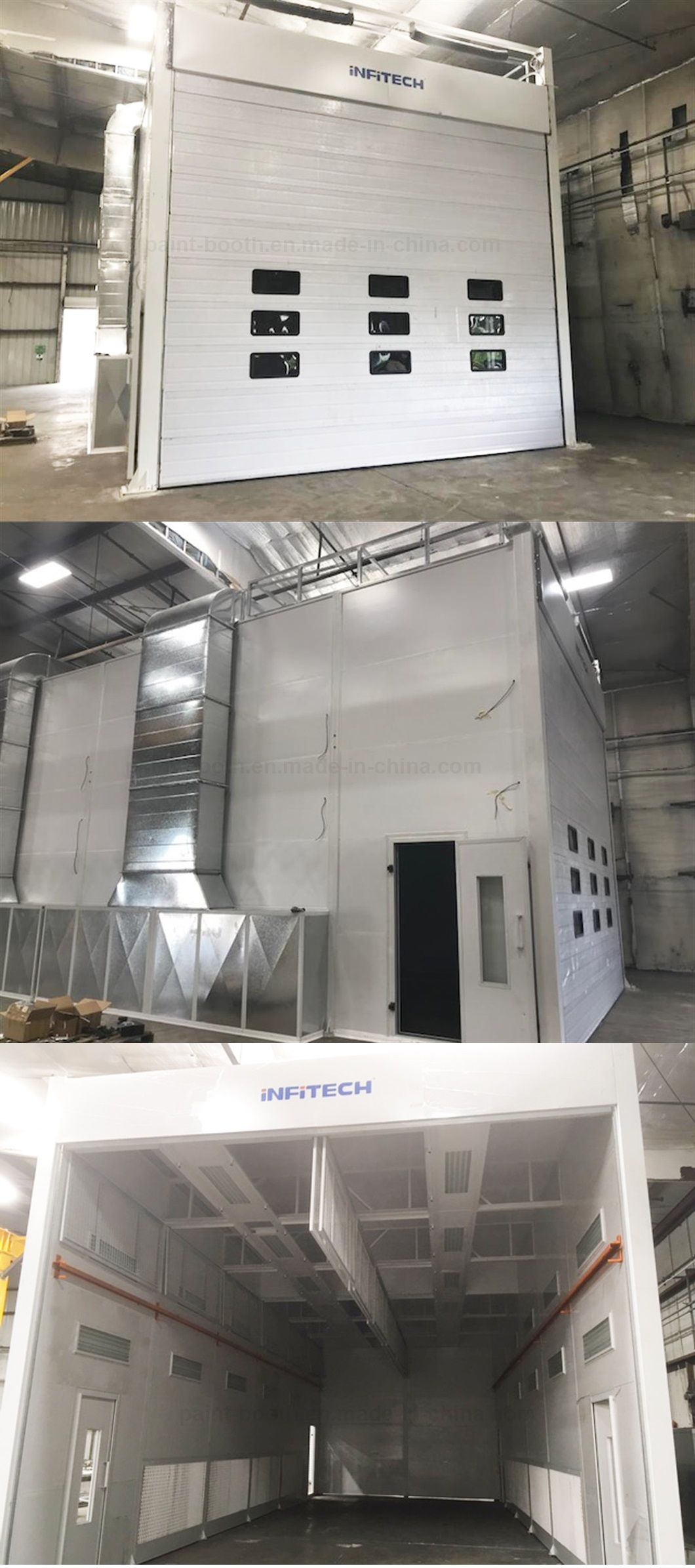 It-L15-W6 Customized Dry Filter Industrial Large Size Bus Paint Drying Booth for Trucks