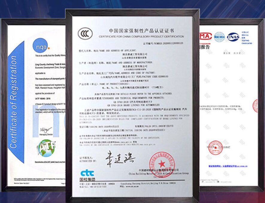 Sdcx D1504 / 34116858047 / 34116775310 / 34116872632 OE Quality with Original Car Brake Pads for BMW (BRILLIANCE)