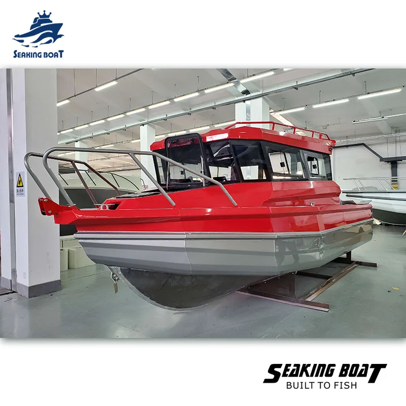 China Seaking Boat 7.5m 25FT Aluminium Fishing Boat