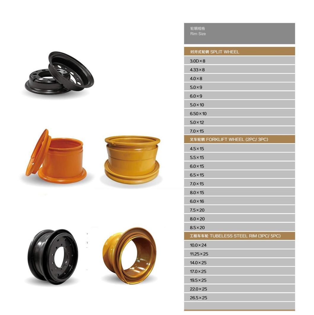 Pneumatic Forklift Tyre 5.00-8 6.00-9 6.50-10 7.00-9 7.00-12 8.25-12 18X7-8 7.50-15 28X9-15 8.25-15 3.00-15