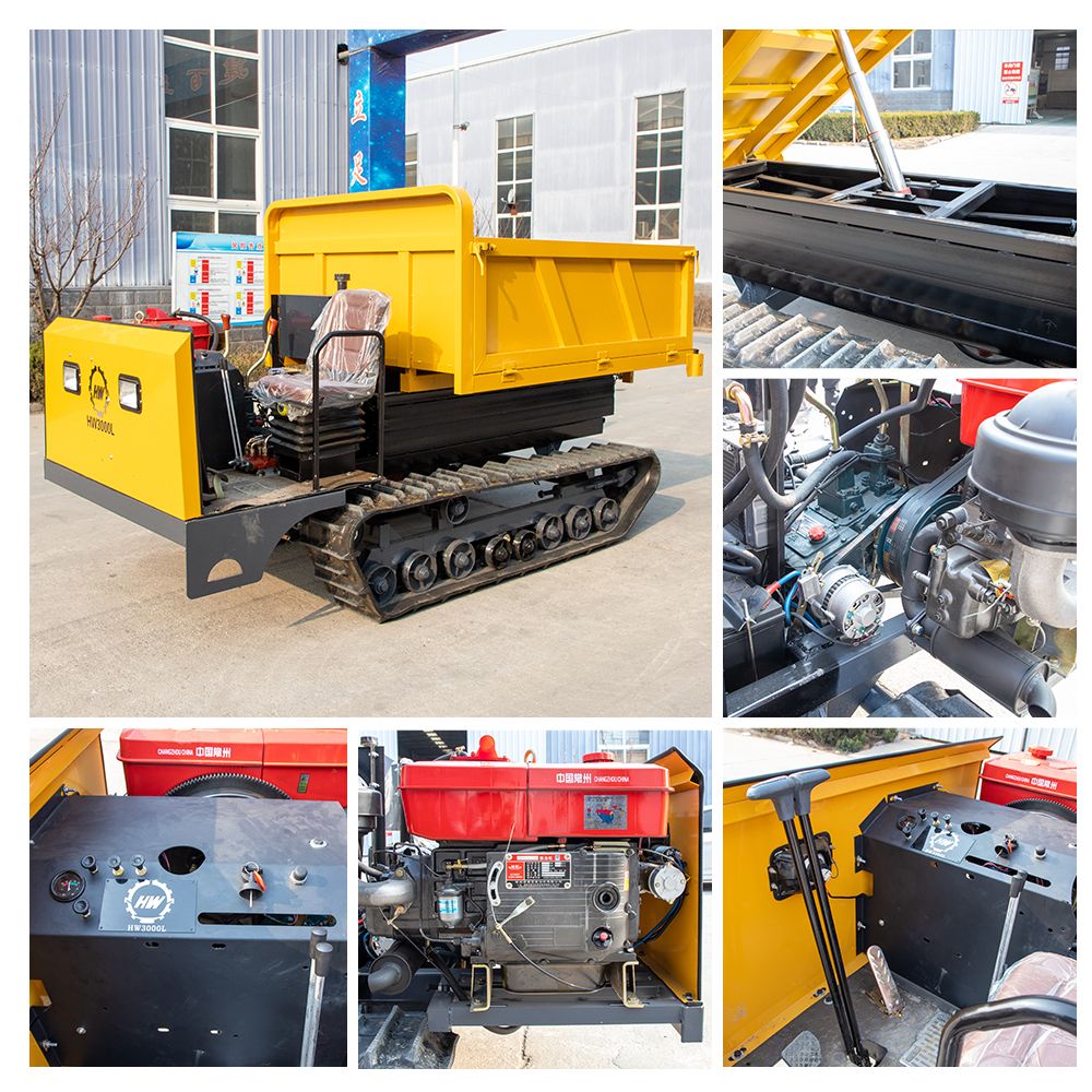 Mining 3ton Self Loading Crawler Dumper Use for Mining Site Application
