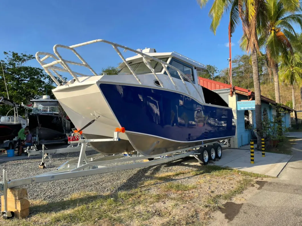 29FT Cabin Cruiser Speed Racing Boat Sport Catamaran for Leisure