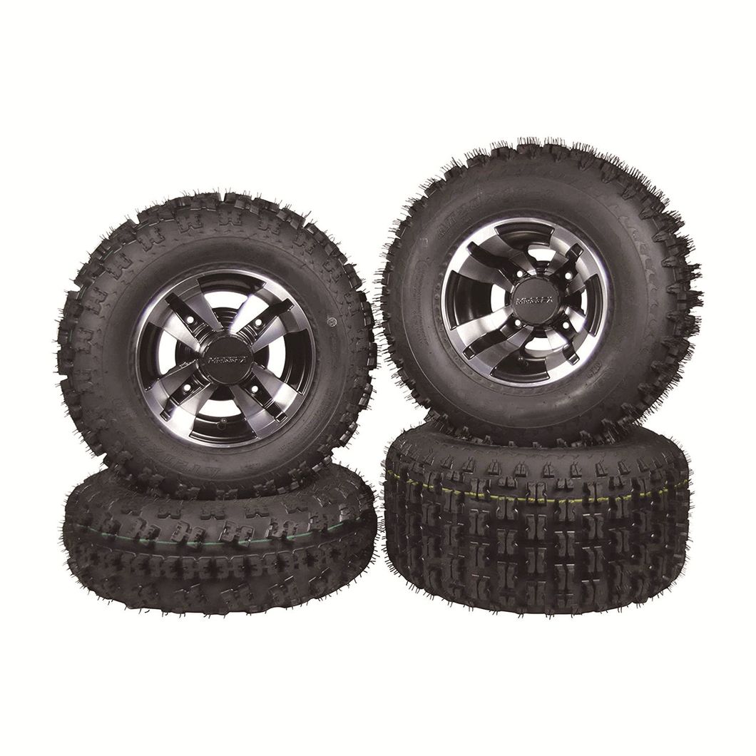 Wholesale ATV Tire, Sand Beach Quad Tyre, Offroad Side-by-Side (Sxs) Tires, UTV/Muv Tyres 4.10/3.50-4 4.10-4 13X4.10-6 13X5.00-6 with Aluminum/Steel Wheel Rim