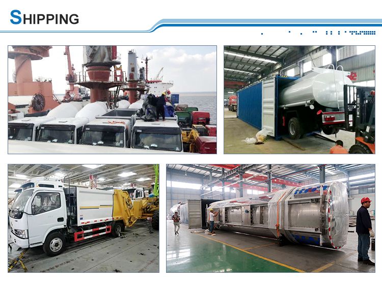 DFAC 4X2 Pure Electric New Energy Self-Loading Compressed Garbage Truck Transport to Portable Garbage Station