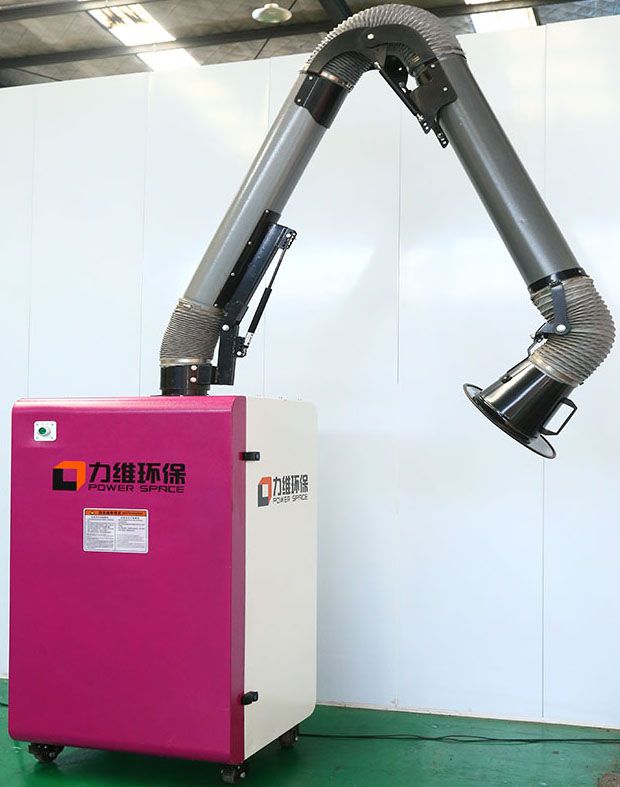 Welding Dust Removal Equipment with Universal Casters and CE Certification