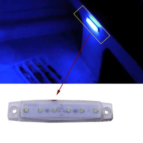 3/4 Inch Round LED Clearance Light Bullet Marker Light