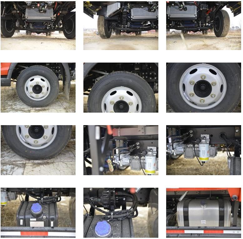 Sinotruk HOWO 4X2 140HP Euro 3 Dump Truck Cargo Trucks