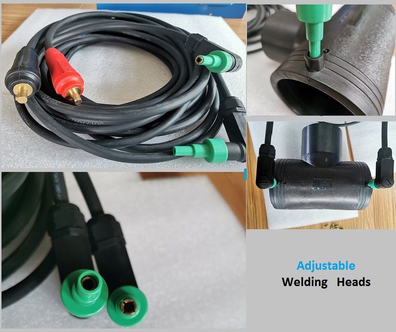 20-315mm HDPE Pipe Fittings Electrofusion Butt Fusion Welding Machine