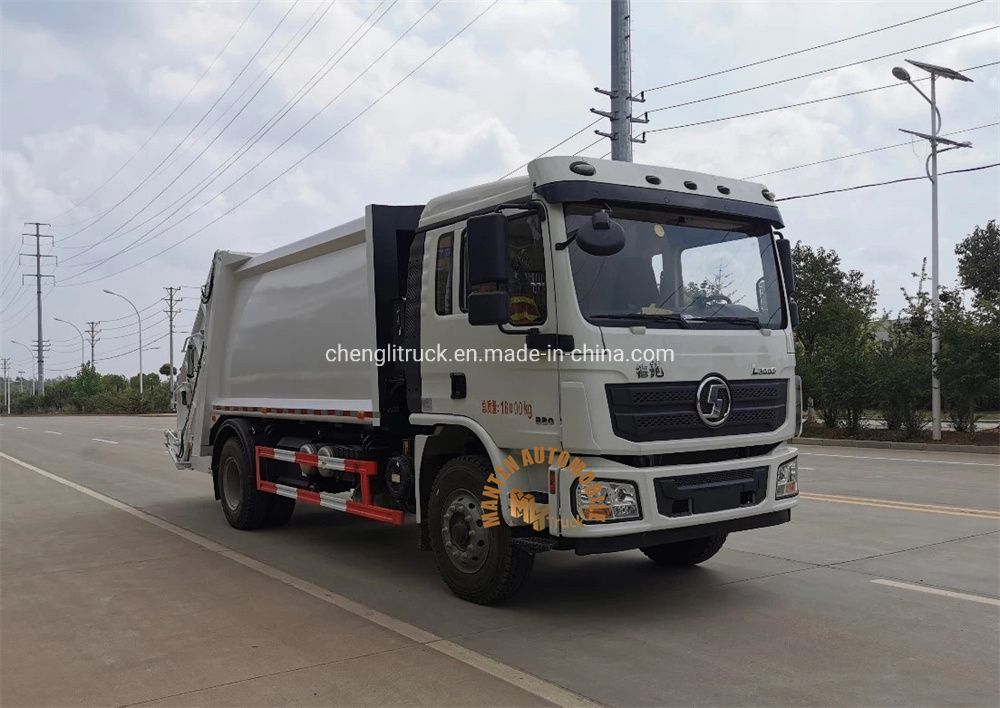 New Shacman L3000 Model 12ton 12m3 Garbage Refused Truck