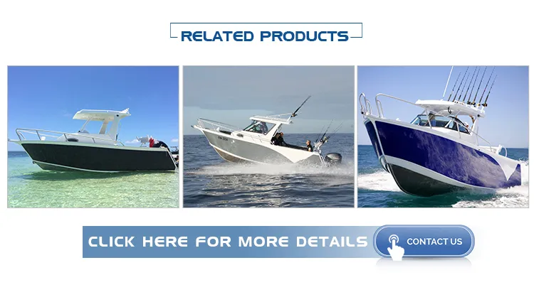 New 5m Fishing Center Steering Console Boat for Sale