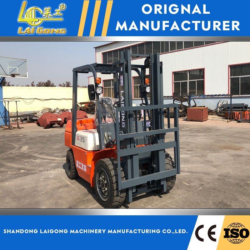 Lgcm Handling Equipment 3.5ton Diesel Isuzu Engine New Forklift