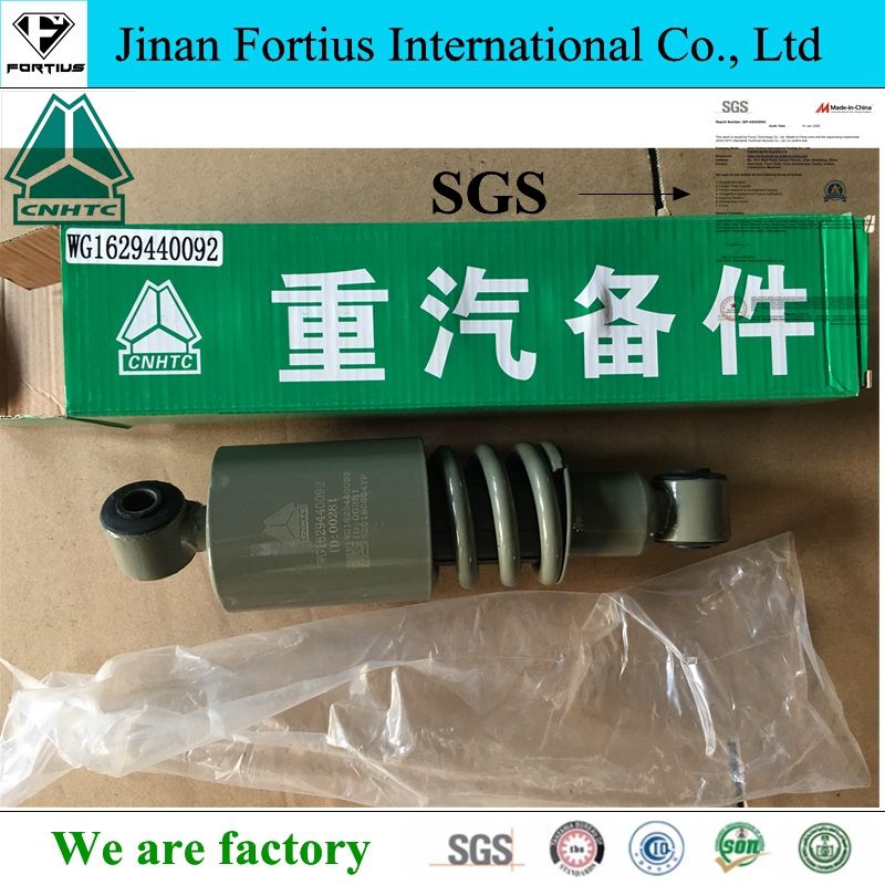 Shacman/FAW/Camc/Foton/North Benz Heavy Truck Parts Weichai Yuchai Engine Parts Sinotruk HOWO Shock Absorber Assembly Wg1629440092 Truck Spare Parts