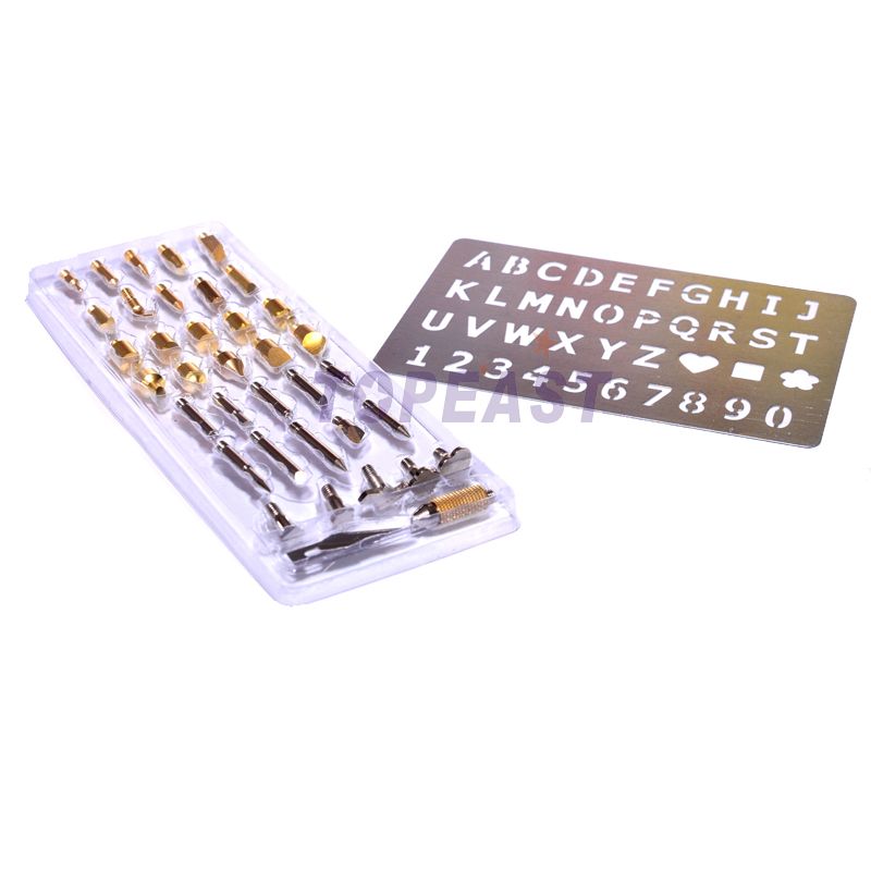 High Quality Welding Tools Accessories Pyrography Soldering Iron Set Wood Burning Tool Tips