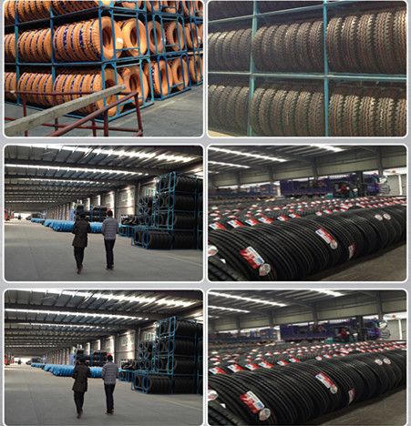 High Quality Tube Tyre 11.00r20 Truck Tyre with Mining Pattern Good Quality Suitable for Mountain Road with High Quality Tube and Flap