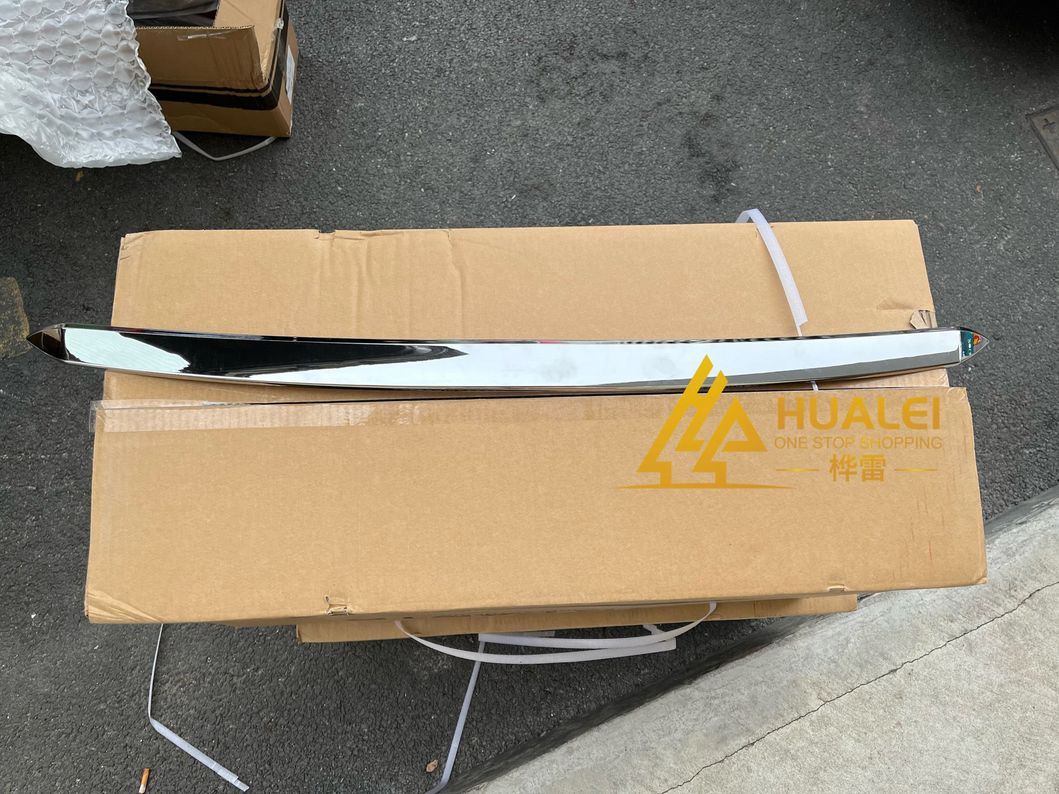Front Line Chrome Bonnet Hood Trim for Toyota Hilux Revo M70 M80 Rocco 2015-2021 75770-0K310