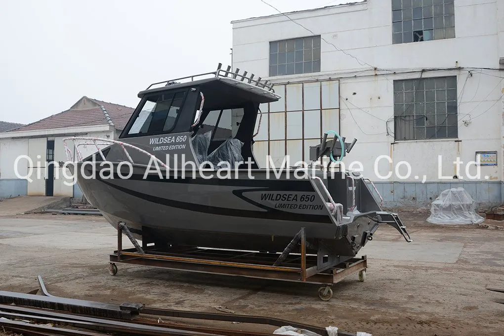 21FT/6.5m Aluminum Fishing Boat with High Quality in China