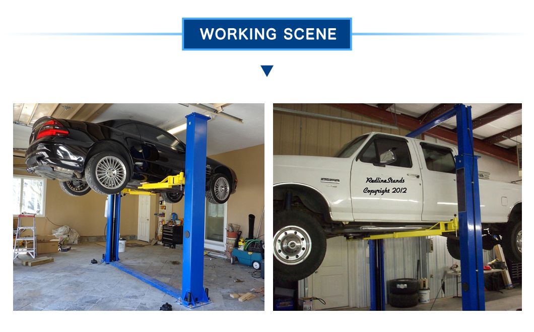 Double Column Car Lift Machine