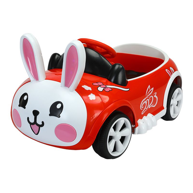 New Rabbit Shape Children&prime; S Electric Toy Car with Bluetooth Function