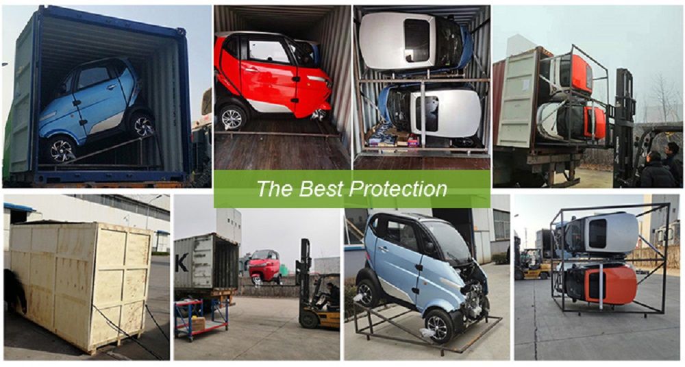 EEC Coc Ce L6e 3 Wheel Cargo Motorcycle with Closed Door
