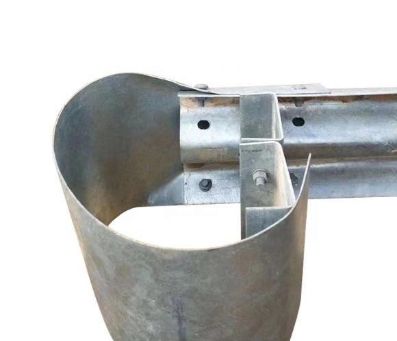 Hot DIP Galvanized Terminal End Traffic Barrier for W Beam Guardrail