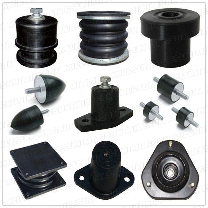 Shock Absorbed Anti Vibration Custom Rubber Block Furniture Rubber Vibration Pad