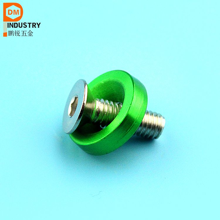 CNC Anodized Aluminum Jdm Washers with Stainless Bolt
