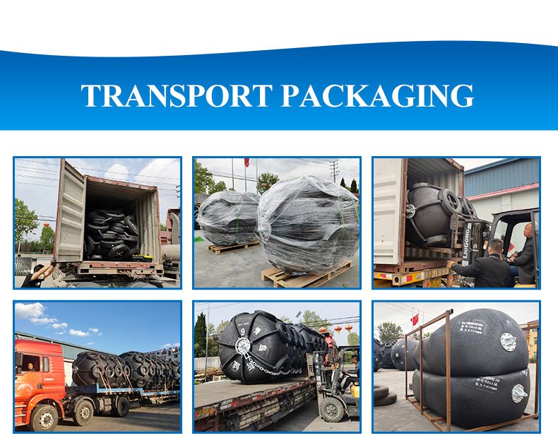 Marine Parts and Accessories 1.5m X 3.0m Pneumatic Ship Floating Rubber Fender