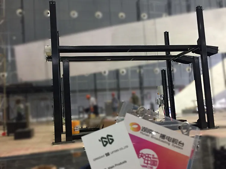 CE certified triple stacker parking car lift
