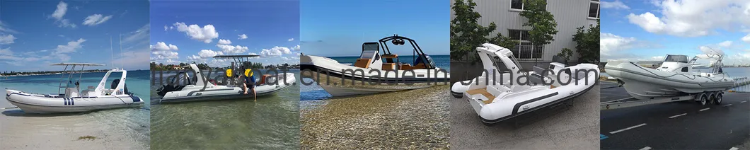 Liya 19feet Fishing Boat V Bottom Fiberglass Fishing Boats for Sale