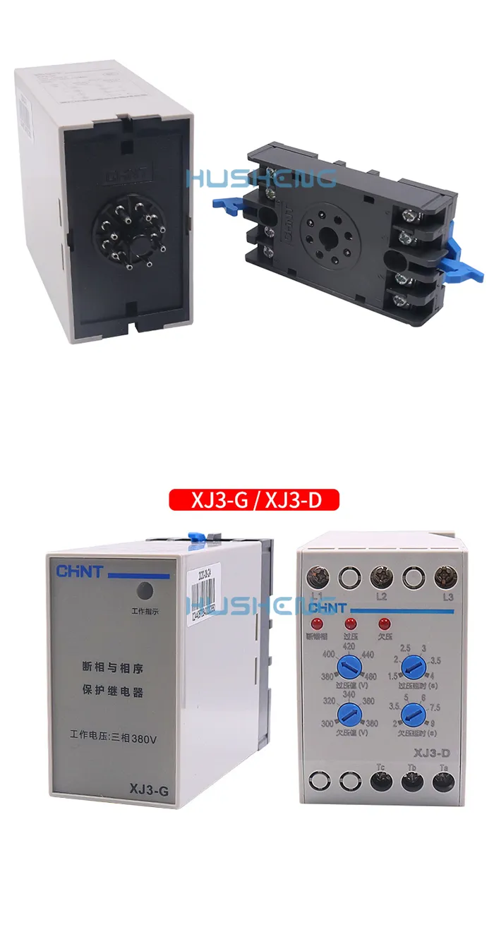 Elevator Phase Sequence Relay Xj3-G 1 Open and 1 Close Lift Parts