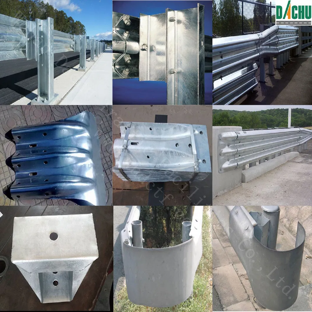 Galvanized Highway Crash Barrier Spare Parts