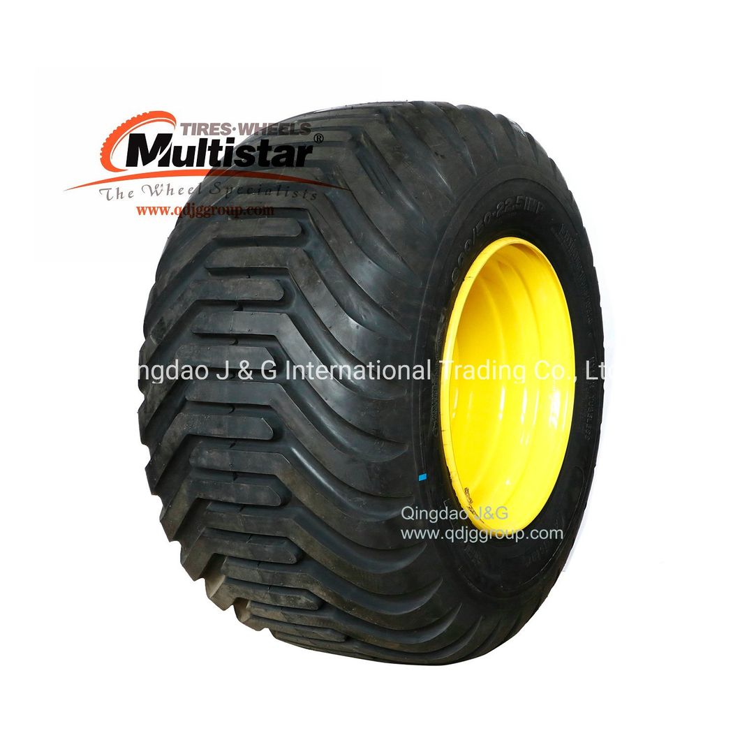 400/60-15.5 with Rim 13.00X15.5 400/60-22.5 with Rim 11.75X22.5 Agriculture Implement Trailer Tires and Wheels Blank Wheel with No Dsic Flotation Tyre