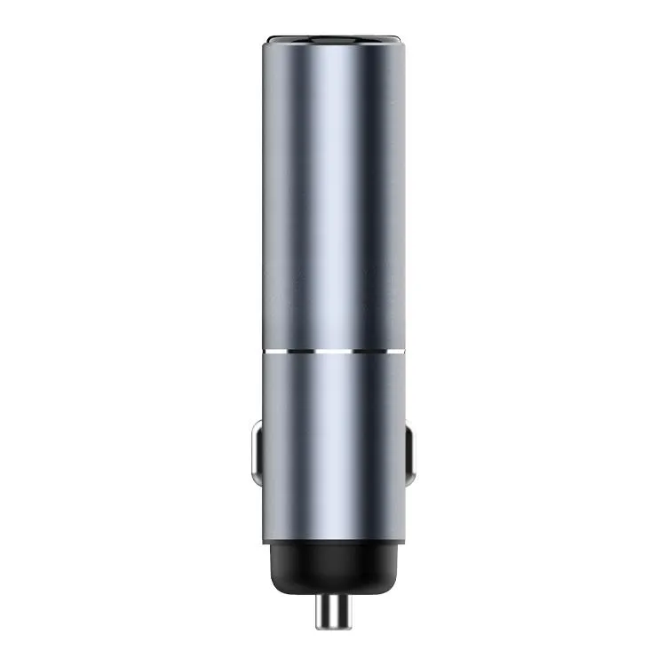 Digital Display Full Aluminium 69W Double QC3.0 Pd Fast USB Car Charger