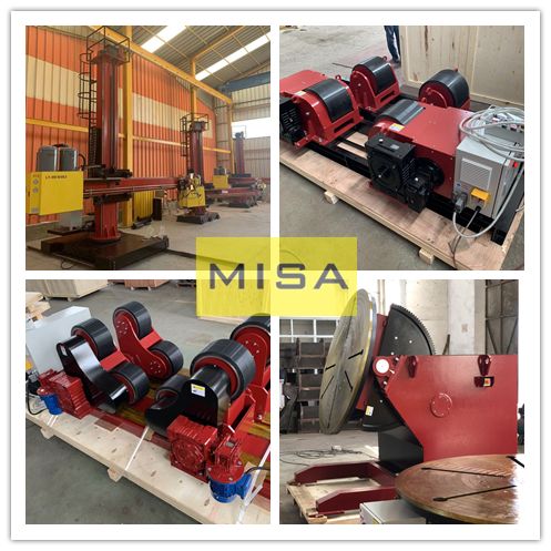 Automatic Welding Positioner with 1000mm Size Turning Table Welding and Positioning Equipment