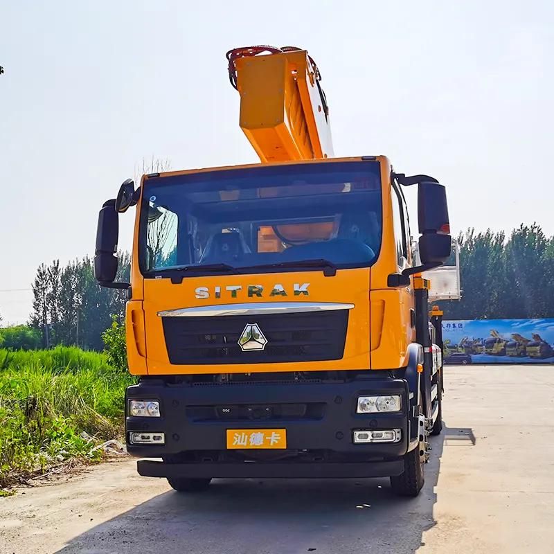 33m 36m 40m 45m 50m Iisuzu High-Altitude Platform Work Vehicle Aerial Work Truck