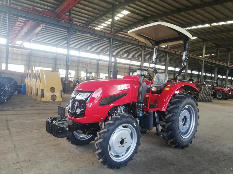 Lt804 Farming Machinery 80HP 4WD Farm Tractor