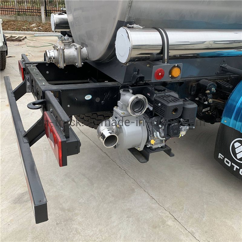 Aumark 3cbm 4cbm 5cbm 6cbm Pure Water Dispenser Drinking Water Transport Tank Truck