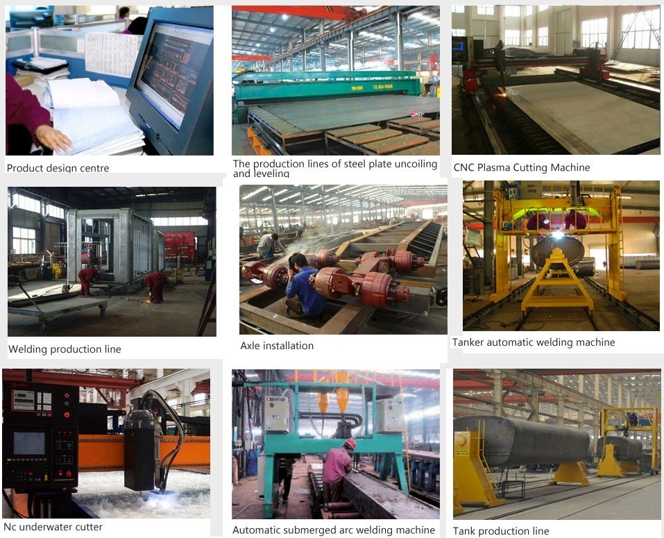 High Quality 3 Axle Tipper Semi Trailers Self Discharge Dumping Trailer End Tipping Dump Truck Semi Trailers for Sale