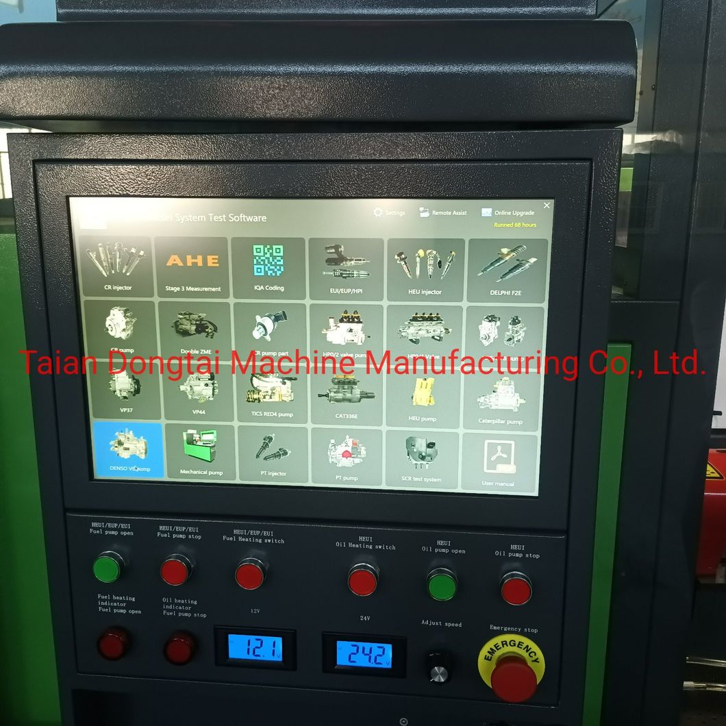 Dongtai Cr825 Multifunctional Test Bench Common Rail Test Bench for CRI Crp Eui Eup Heui Heup