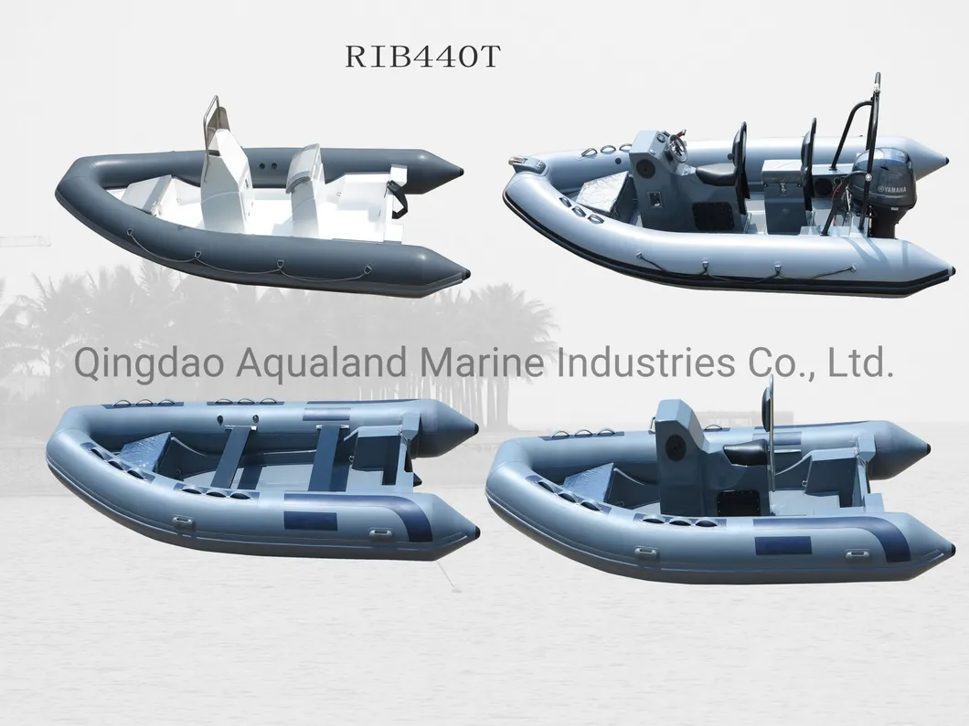 China Aqualand 19feet 5.8m Rigid Inflatable Fishing Boat/Speed Boat (rib580t)