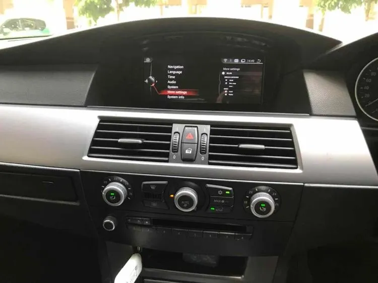 Silverstrong Android 10.0 8 Core 4+64G 8.8inch Car Multimedia GPS for BMW 5 Series E60/BMW 3 Series E90 2005-2012 Cic CCC Audio