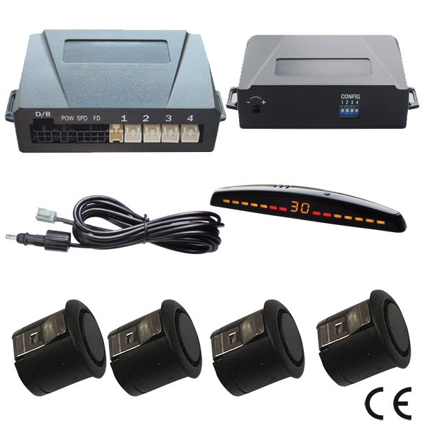 LED Display Car Front and Rear Backup Reverse Parking Sensor